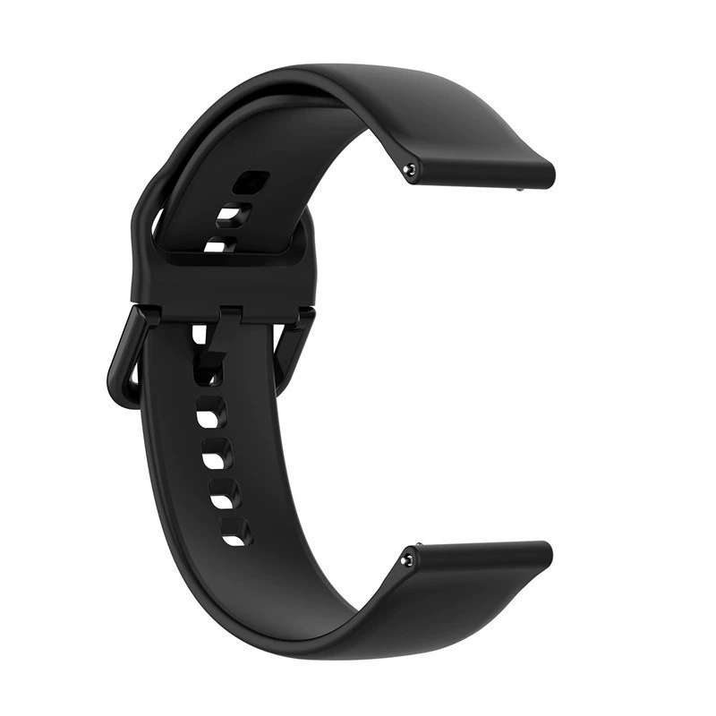 Силиконовый пряжечный ремешок (Amazfit) для GTS2 и BIP U, множество цветов, сменный браслет