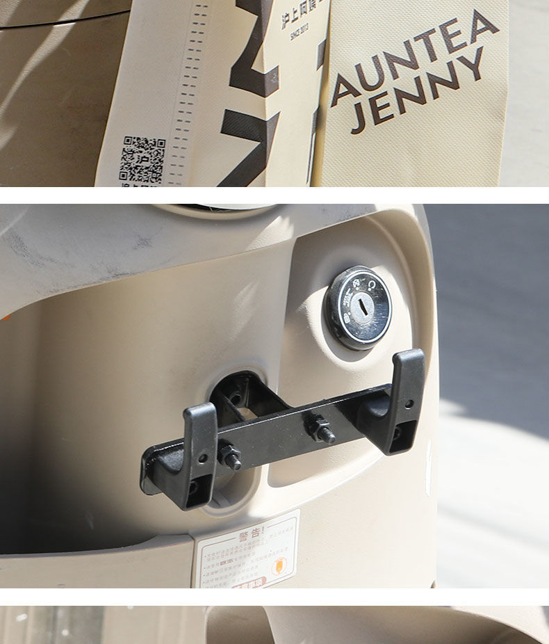 New Takeout Electric Vehicle Hook Crossbar Row Front Extension Meal Hook Universal Rider Delivery Fixed Rack