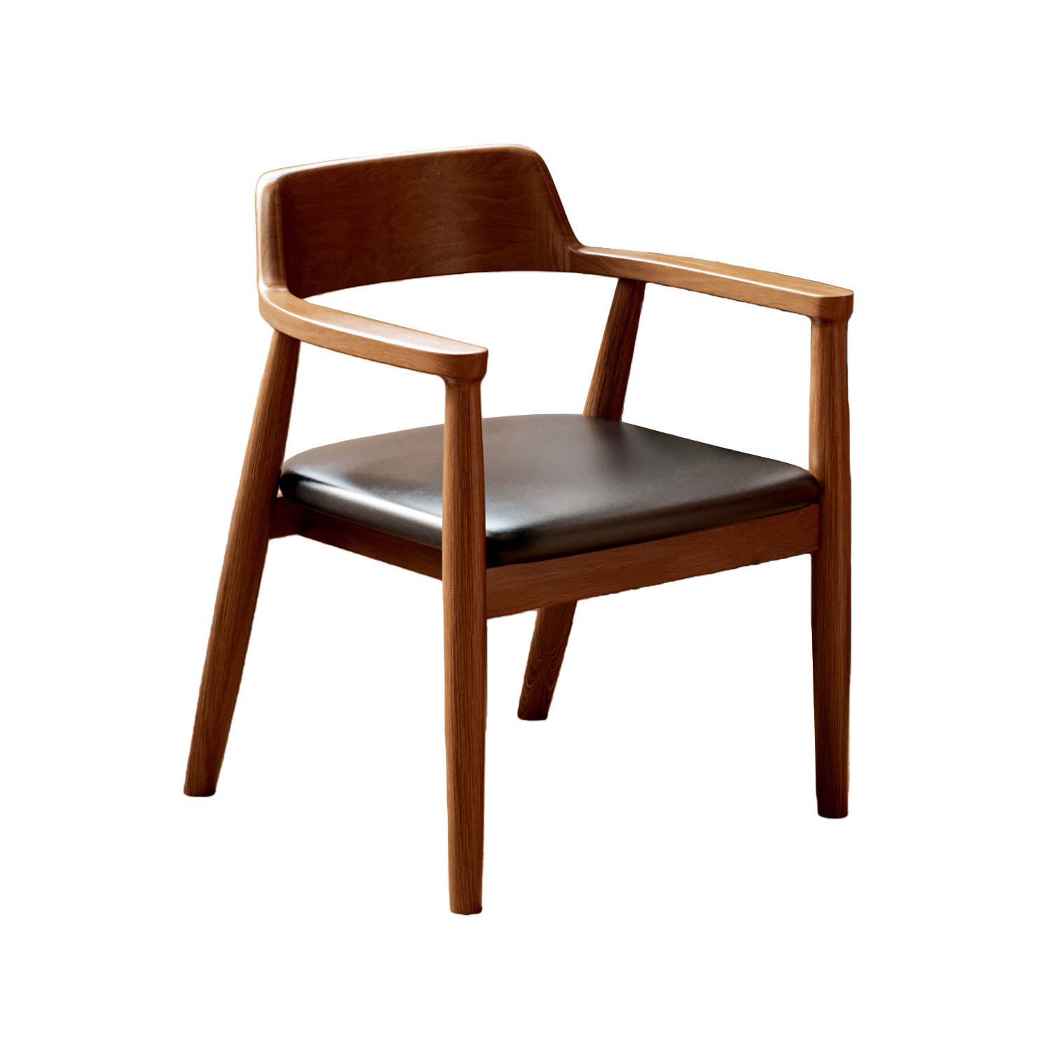 Silla de madera maciza nueva silla de respaldo doméstica silla de escritorio silla de escritorio silla de escritorio silla de mesa silla de escritorio silla de escritorio