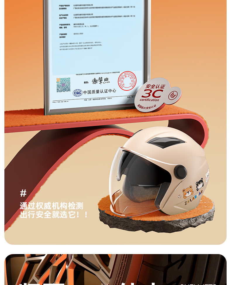New National Standard 3C Certified Electric Vehicle Helmet