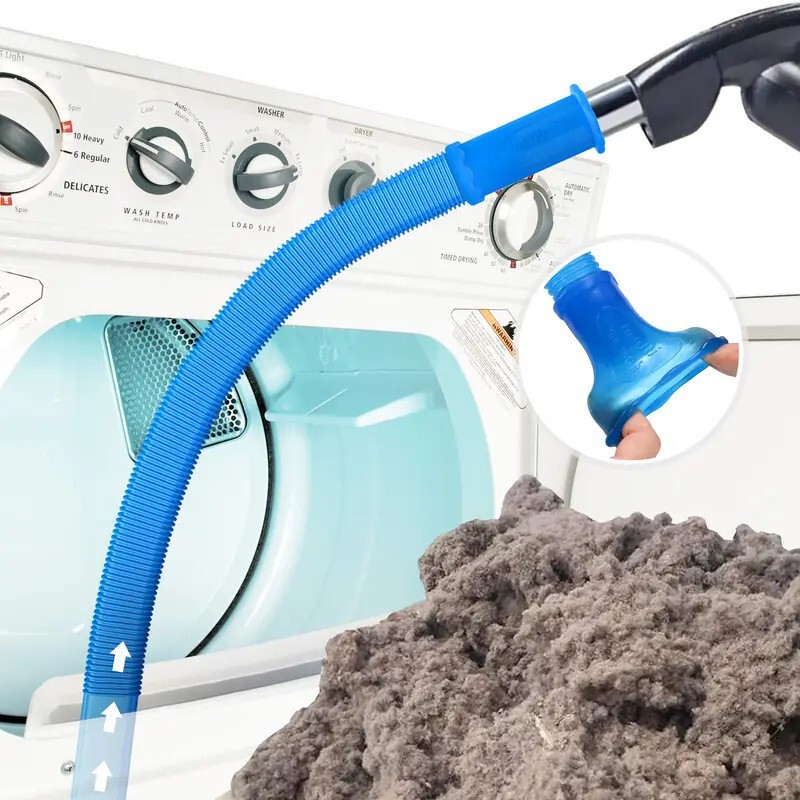 Cross-Border Hot-Selling Vacuum Cleaner Vent Cleaning Kit Dryer Vent Vacuum Hose Lint Remover