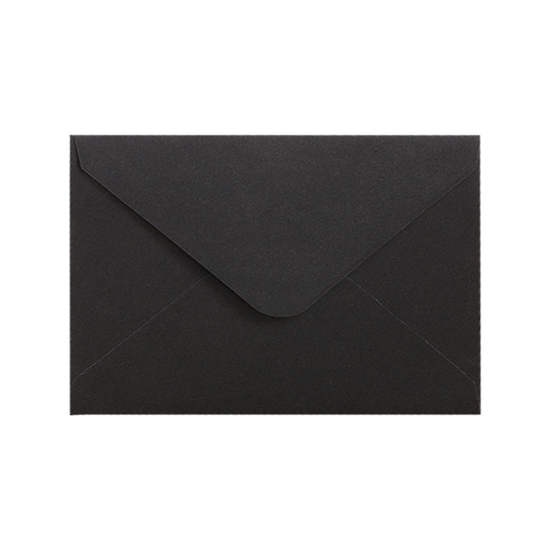 En stock venta al por mayor color sólido color europeo doble papel adhesivo occidental sobre papel Kraft negro Kali sello transfronterizo Amazon