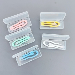 Integrated silicone clip box set, glasses set, contact lens tweezers, contact lens case, wearing stick, contact lens accessories