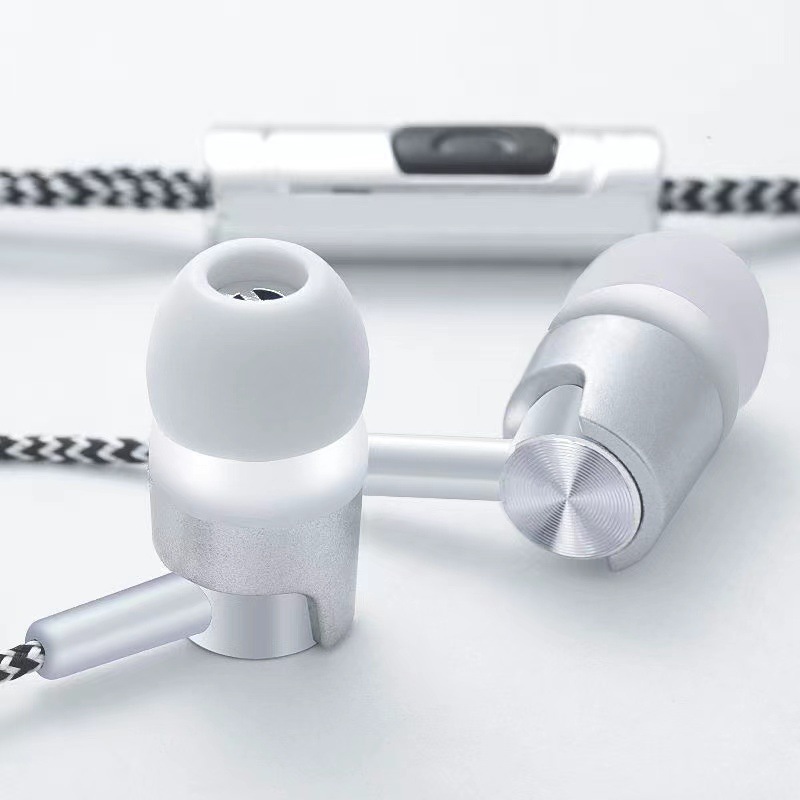 尼龙线耳机通用适用于苹果OPPO华为vivo小米手机重低音K歌耳麦详情16