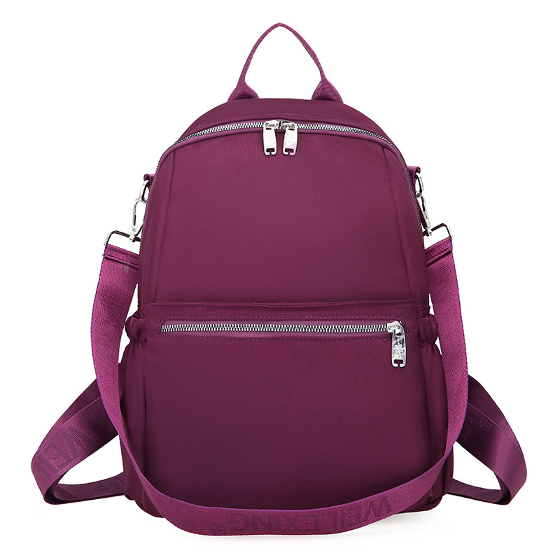 Bolso de mujer de moda transfronterizo 2021 nueva mochila de mujer al por mayor bolsa de viaje ligera mochila portátil crossbody multiusos