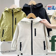 男童春秋外套2025春季新款童装洋气中大童上衣男孩春款上衣潮代发