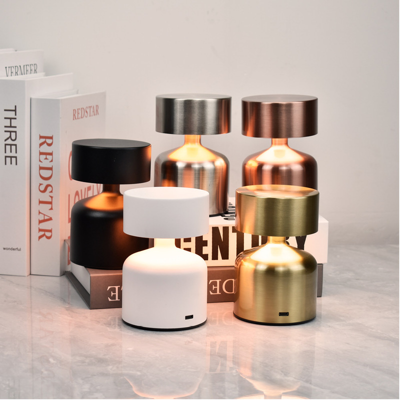 Cross-border LED atmosphere light cordless decorative light bar clear bar dimming bedside night light foreign trade charging creative desk lamp