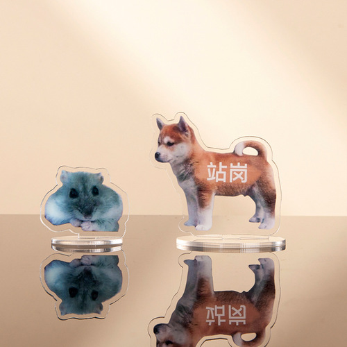 Animation game stand diy peripheral cartoon acrylic ornaments character transparent desktop small stand wholesale