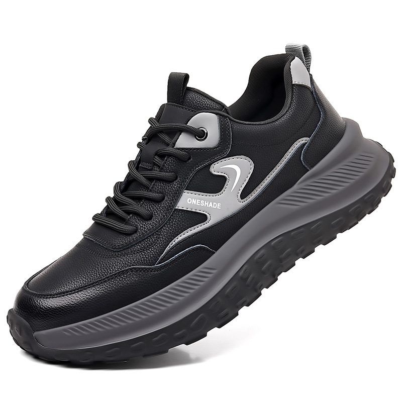 Primavera nuevos zapatos de papá para hombres zapatos deportivos transpirables de suela gruesa para hombres zapatos de moda zapatos casuales de todo fósforo zapatos para hombres al por mayor