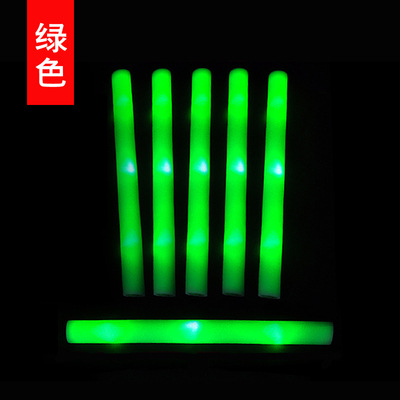Colorido esponja de mano palo de espuma palo de concierto palo de luz LOGO flash stick palo de luz accesorios de alegría