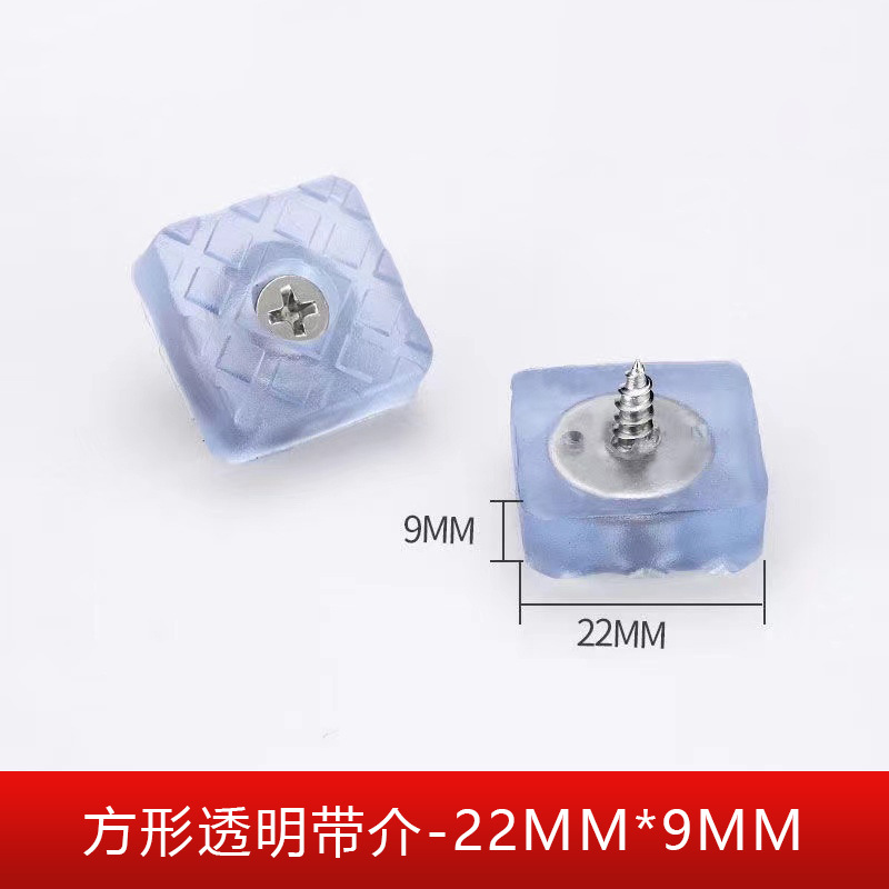 Yaguda mesa y silla almohadilla de pie almohadilla de mesa sofá taburetes de goma altura almohadilla de piernas clavos suaves almohadilla de muebles antideslizante