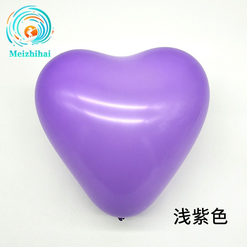 2.2g Matt Macaron Love Balloon Heart Balloon Impresión Decoración de la casa de boda Set de globos de boda