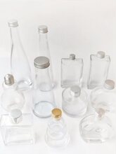 永生浮游花玻璃瓶植物干花保鲜油花瓶DIY材料包无火香薰手工教学