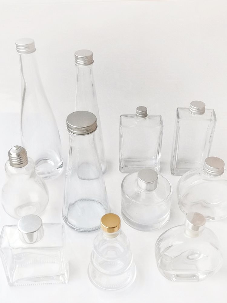 永生浮游花玻璃瓶植物干花保鲜油花瓶DIY材料包无火香薰手工教学