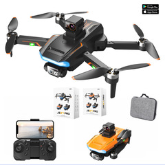 Cross-border export JS27 drone brushless optical flow positioning high-definition aerial photography quadcopter obstacle avoidance remote control airplane toy