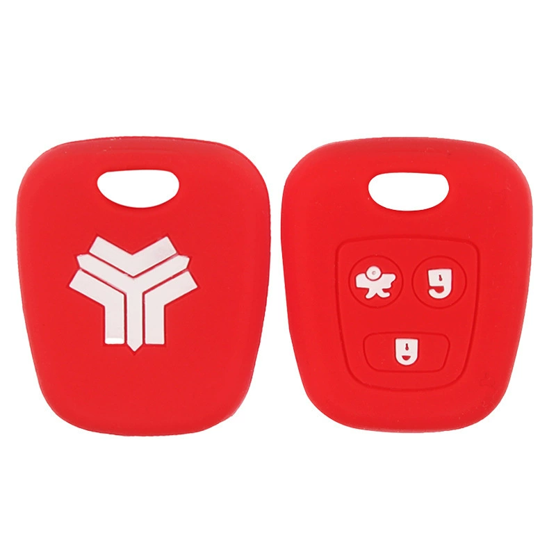 Трансграничный хит продаж, силиконовый чехол для ключей Transformers, Индия, новый защитный чехол для ключей от машины с головой волка