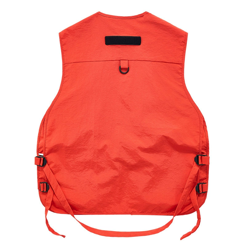 Summer vest for leisure, universal men's jacket, oversize