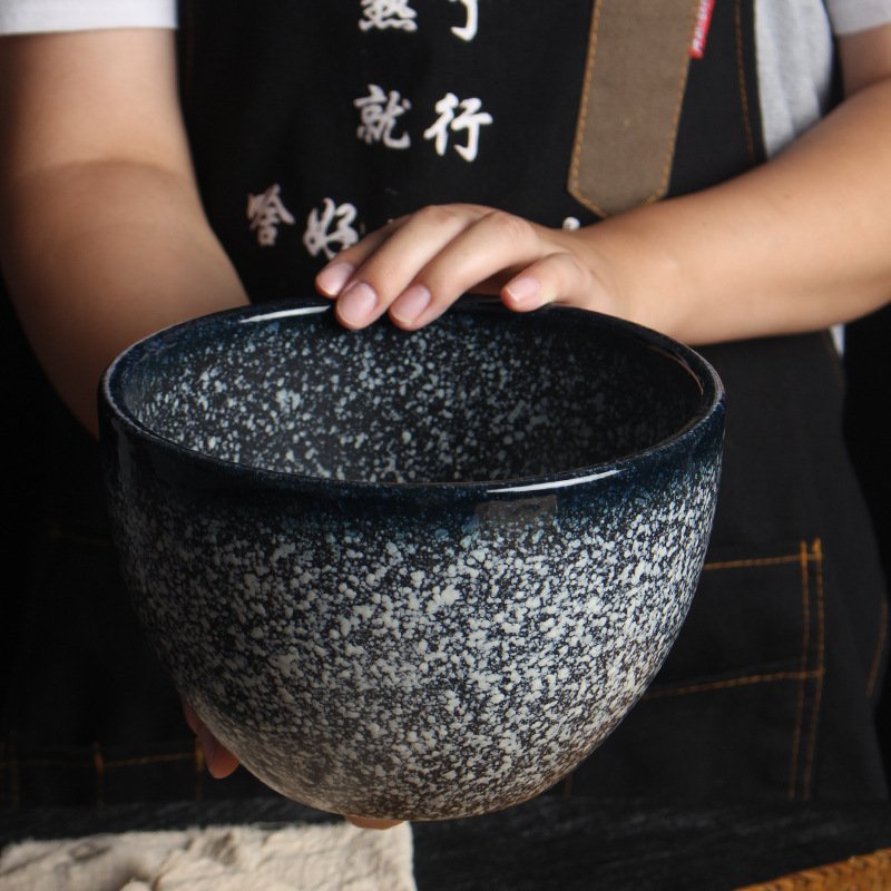 商用钵钵鸡容器火锅调料大号陶瓷冷锅串串香汤盆深碗冒菜鸡盅