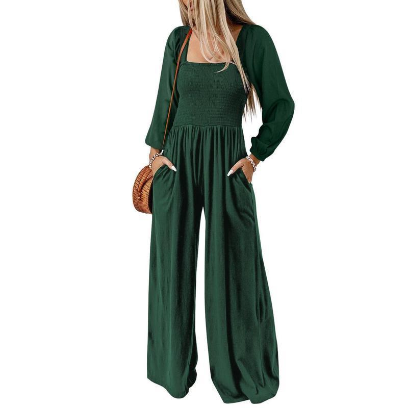 款Women's Casual Loose Overalls Jumpsuits One Piece Long|undefined