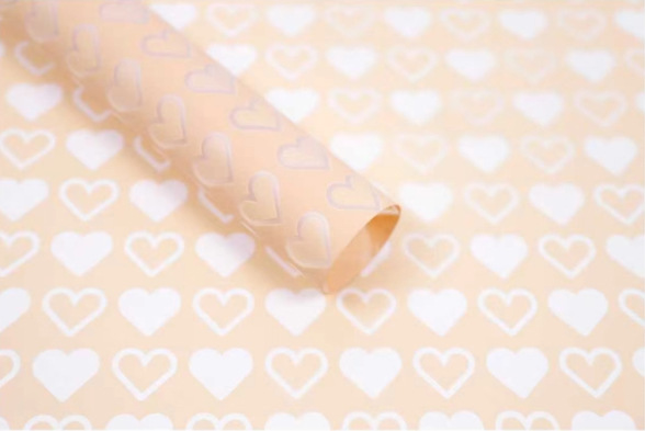 Li Zhi Ran agua de niebla pequeña cara de amor papel de embalaje de flores papel de niebla papel Han Su papel de embalaje de ramo