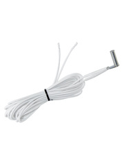 火山擠出頭加熱棒彎頭直角24V70W大功率白色發熱線長2米6×20金屬