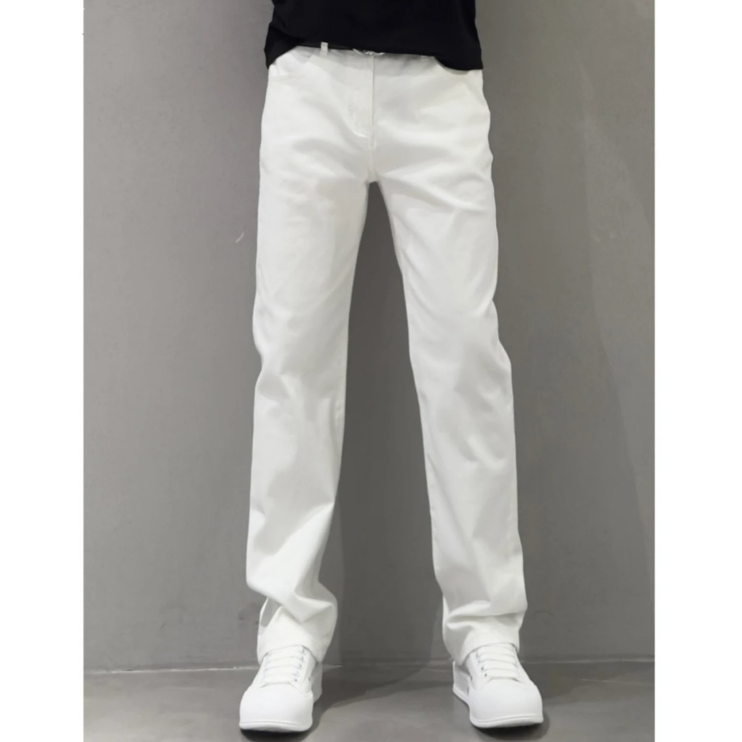 Pure white-straight
