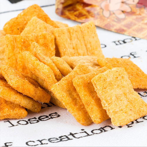 Amber millet crisp 90g spicy flavor 8090 nostalgic snack puffed snack supermarket food wholesale