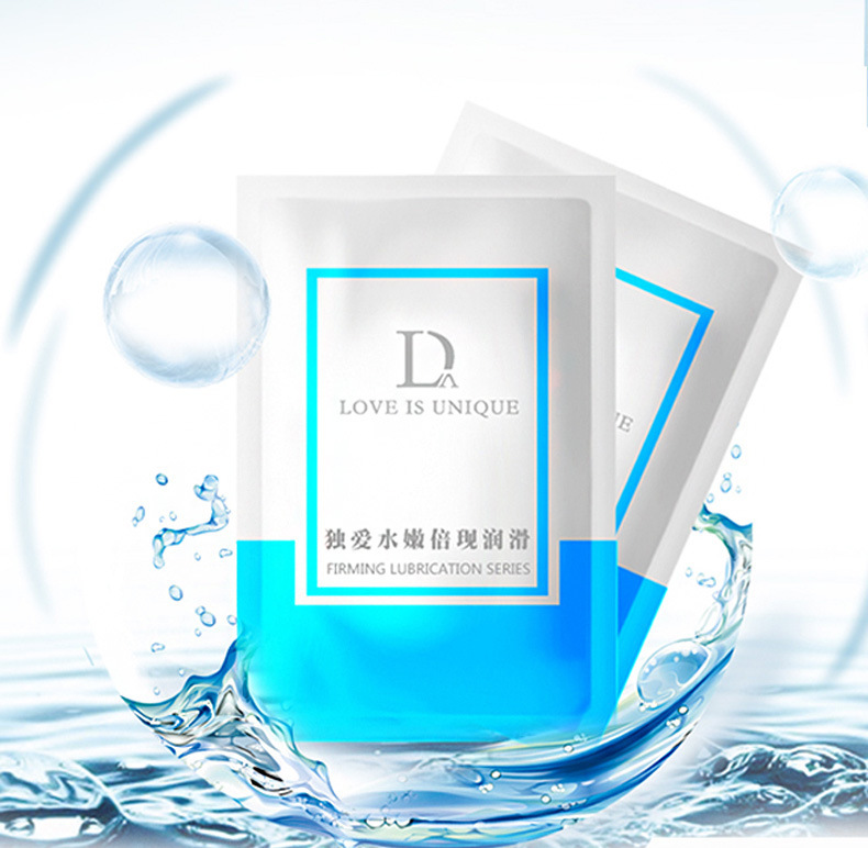 Duai Water-Soluble Personal Lubricant 8ml Single Pack, Clear, Adult External Use — detail image 10
