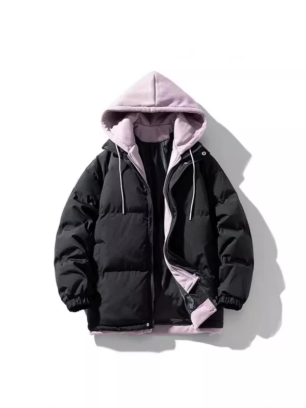 Winter trend set with hood, down jacket, (Cross-border trading), increased thickness, oversize