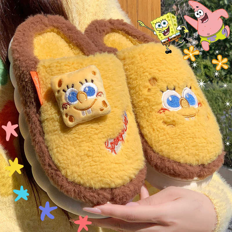 Lidani Cotton Slippers for Women Winter Outer Wear 2025 New Non-Slip Home Office Slippers for Couples to Heattech in Autumn and Winter