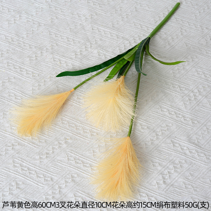 造花黄色花レモンオレンジイエロードーパミンフォレストウェディングウェディングホーム油絵風造花卸売|undefined