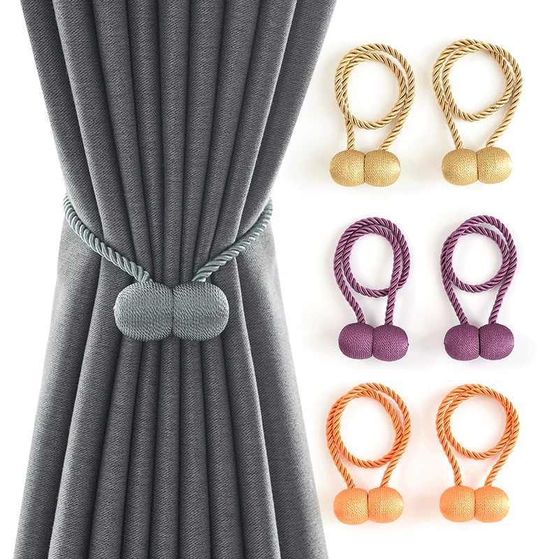 Современный простой скандинавский стиль, гарнитура без перфорации, занавеска, магнитная пряжка, трансграничный ремешок для штор, пряжка для штор