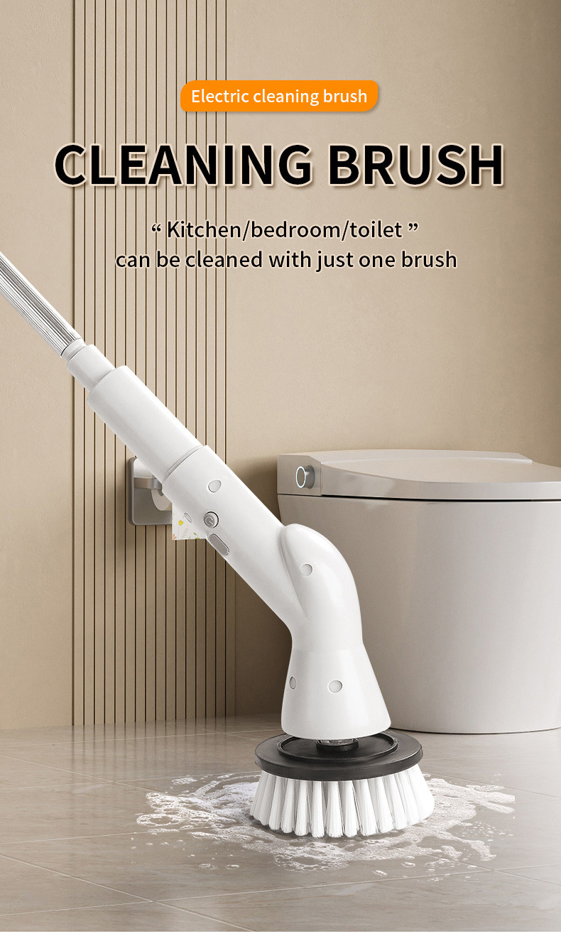 Title 2, Cepillo eléctrico inalámbrico 6 en 1 con mango ...