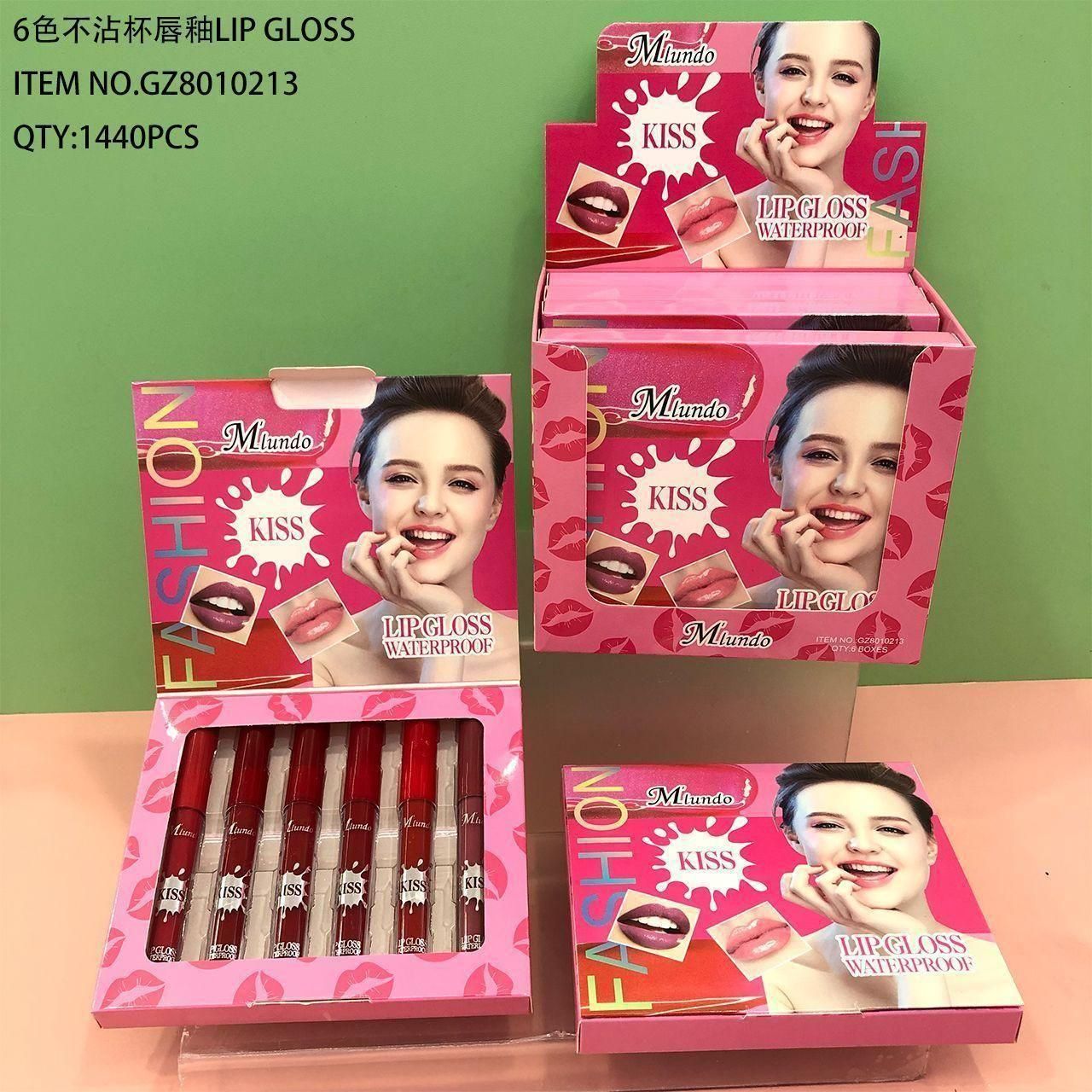 GZ 8010213 6색 립글레이즈 세트(6개 가격):