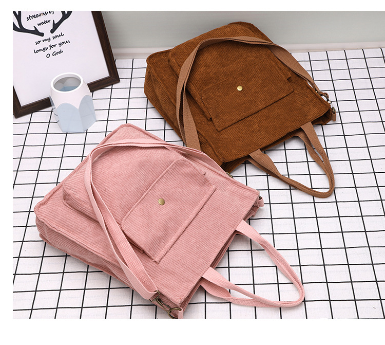 Unisex Large Plush Solid Color Preppy Style Streetwear Square Zipper Messenger Bag display picture 19
