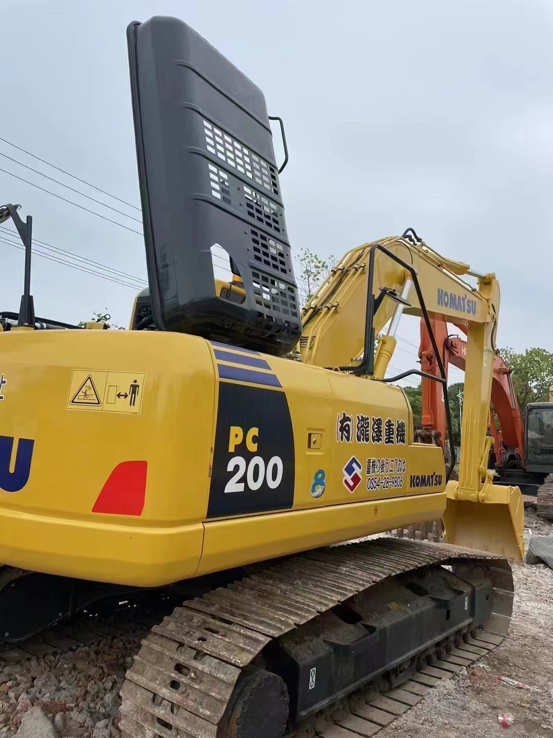 Exportación de comercio exterior compra de segunda mano importación Komatsu 200 240 300 excavadora