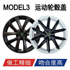 テスラmodel 3ハブカバーを適用します。