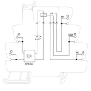 Weidmuller Trs 24Vuc 1Co 1122780000 Relay Module
