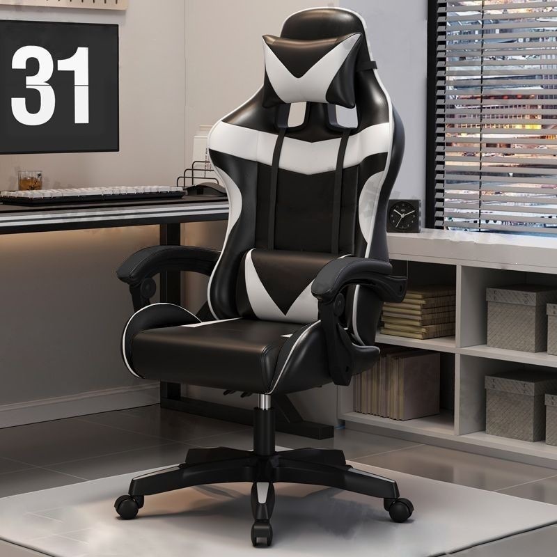 Silla de computadora confortable para sentarse en la red de precios especiales para reclinarse en la silla de deporte eléctrico KFT silla giratoria doméstica de anclaje competitiva silla de juego silla de café