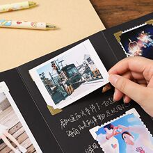 相册diy手工制作粘贴式创意风琴折叠纪念册本七夕浪漫520生日礼物
