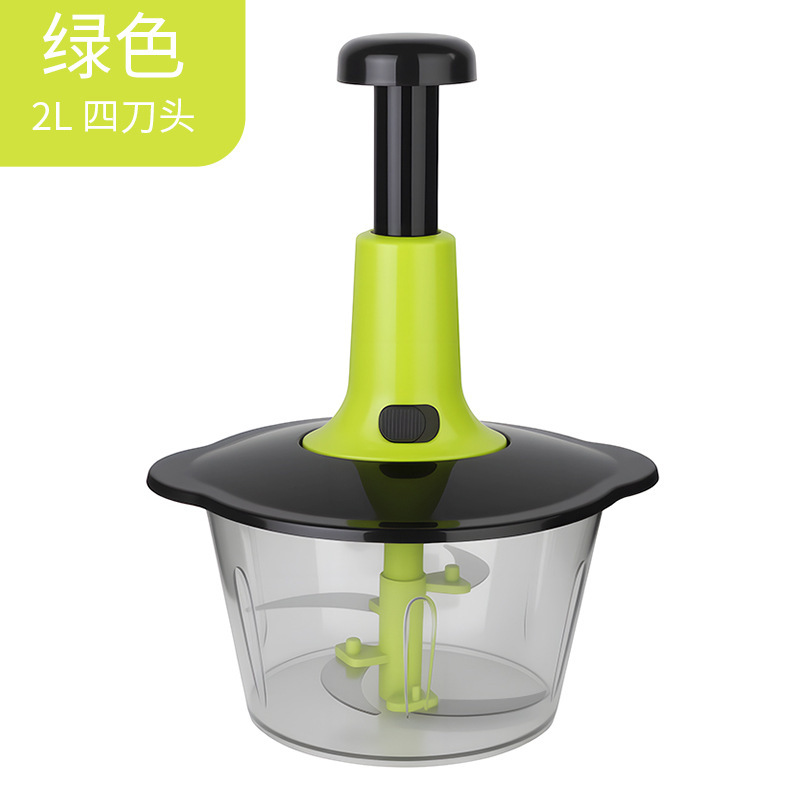 拍拍乐切菜器多功能食物料理器家用按压切片机手动切菜器切菜神器|undefined
