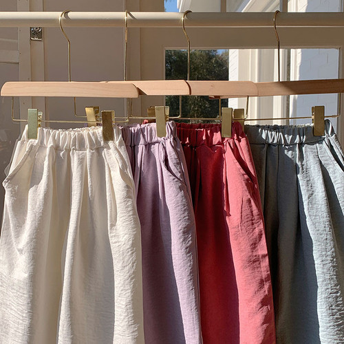 Girl Mountain 2025 Summer Children's Mosquito-Proof Pants Casual Pants Wide Leg Pants Children's Apparel Sports Pants Long Pants