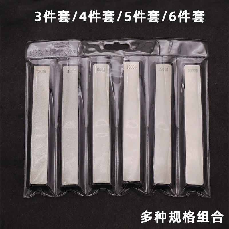 Алмазные точильные диски с фиксированным углом, 3/4/5 шт., в ПВХ-упаковке, с подставкой