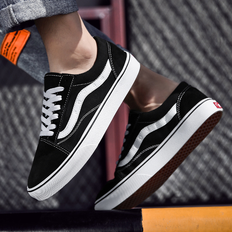 Cruz-frontera super popular zapatos de lona retro clásico zapatos de los hombres y las mujeres de pareja versátil zapatos de moda casual de los hombres