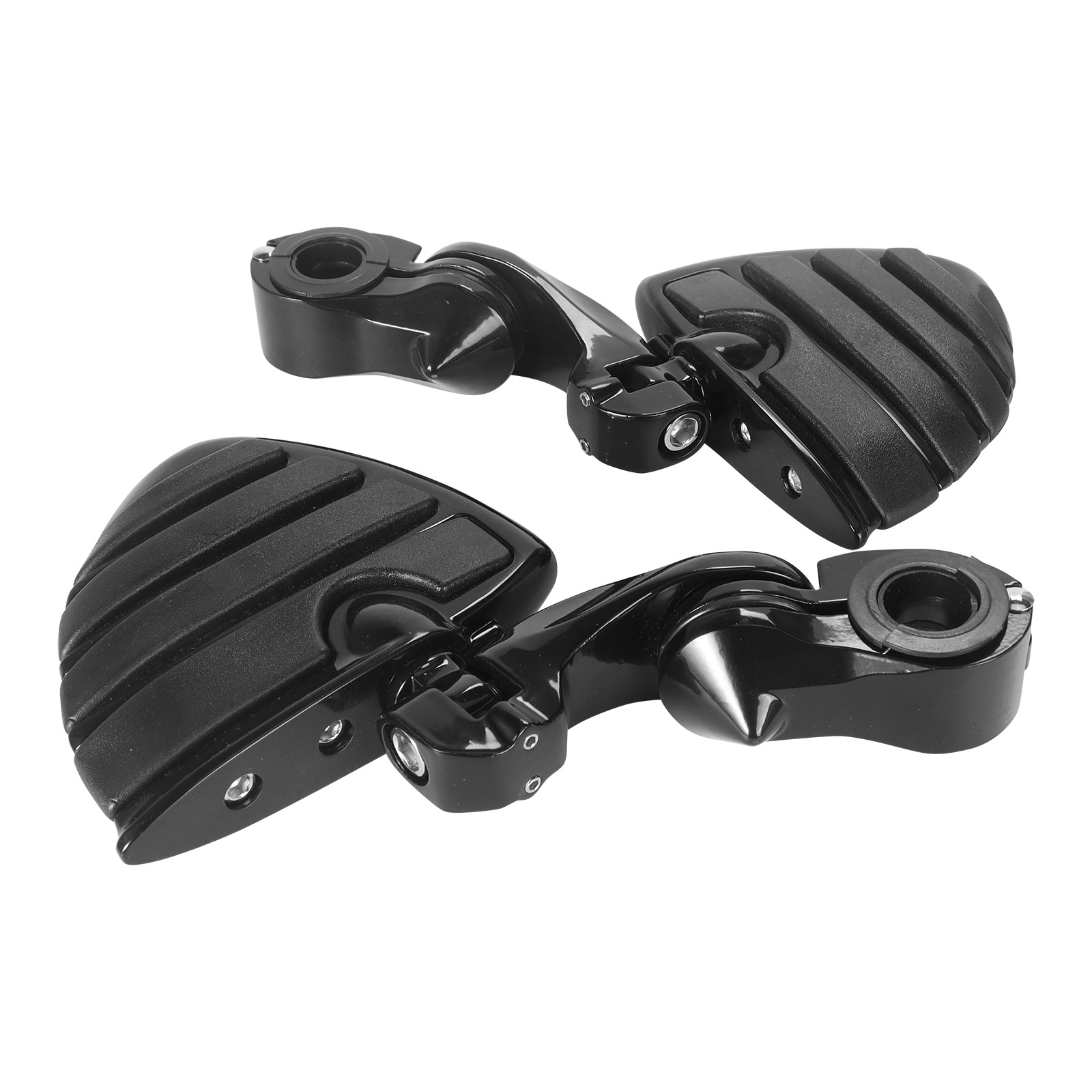 Motorcycle Footrest Bracket Set Short Version Harley Road King Street Glide Aluminum Alloy Leisure Footrest Modification Parts