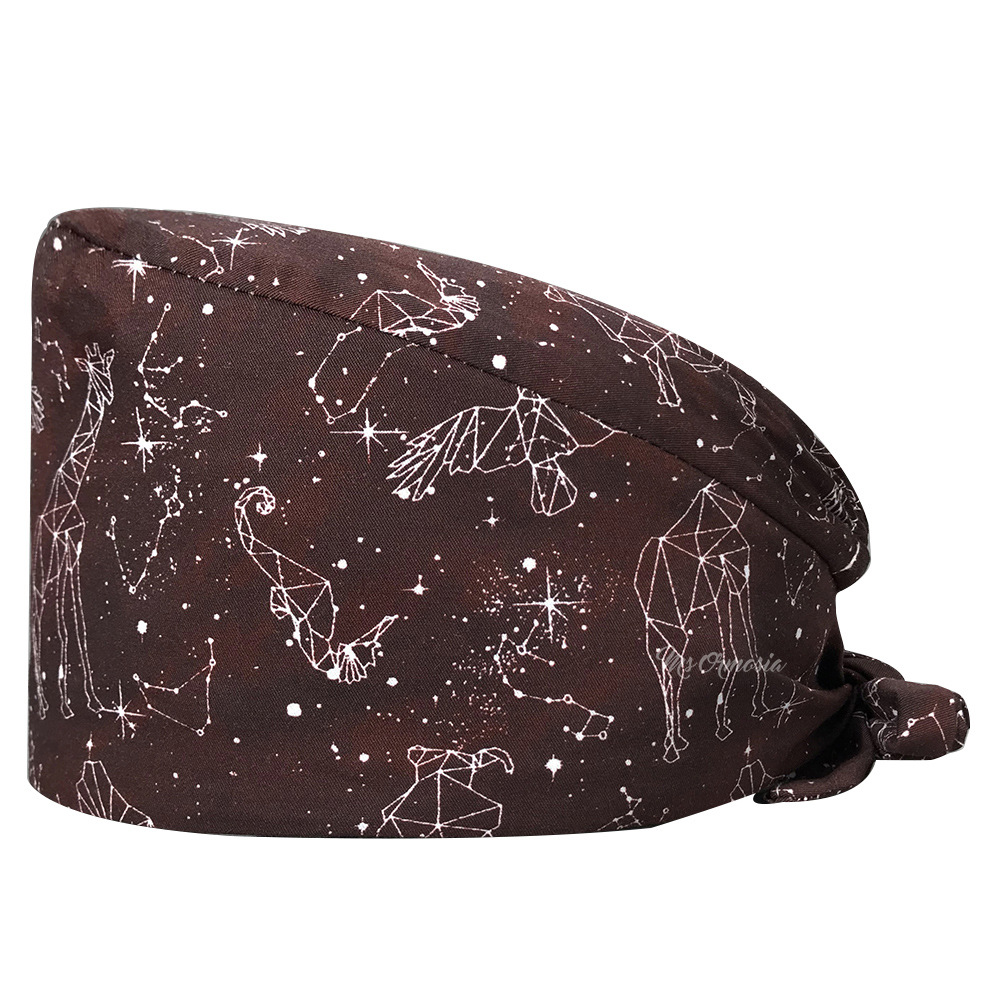 De gama alta de dibujos animados de Mickey patrón de dibujos animados casquillo de la enfermera médico casquillo quirúrgico mascota empleado tapa de trabajo AliExpress