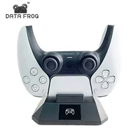 Совместимый держатель аккумулятора PS5, лампа зарядки PS5, база подзарядки носителя PS5, крепление для быстрой зарядки