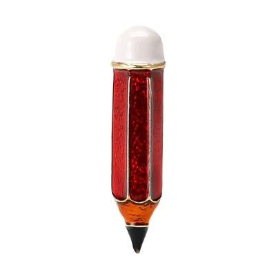 Yaxa sancaqları – Fashion Creative Alloy Enamel Pencil