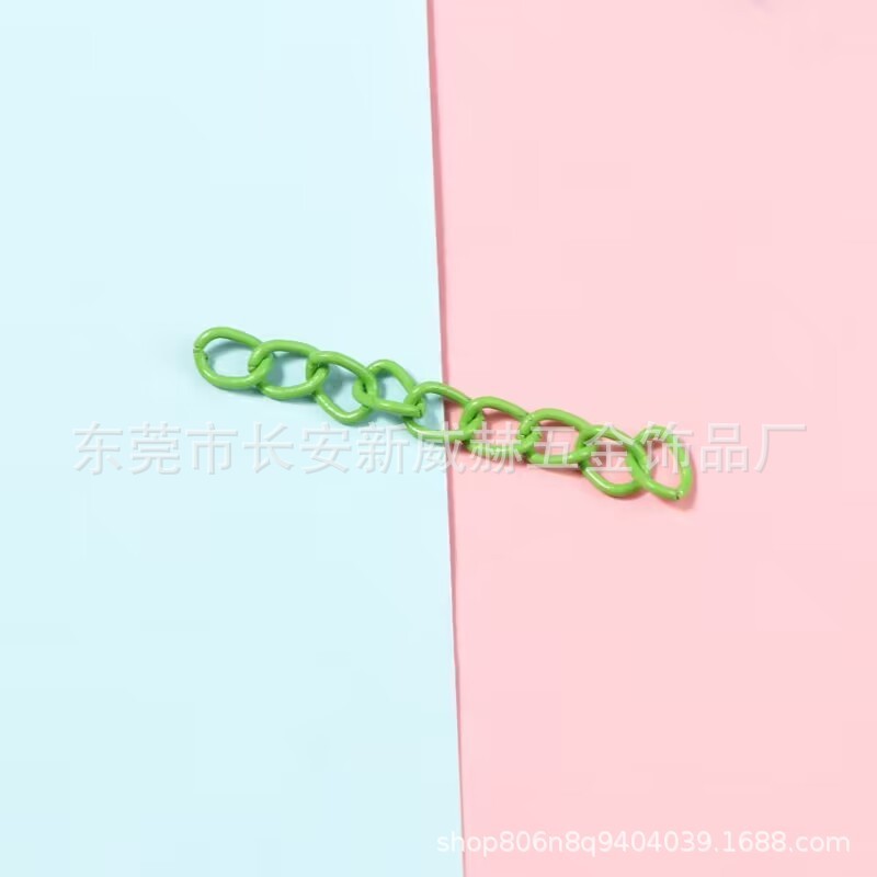 50mm金属カラー塗装チェーンdiyアクセサリーアクセサリー|undefined