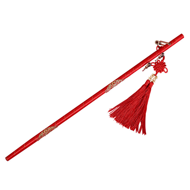 Casas de boda agujero elegir cubierta roja para decir que el corazón es feliz de decir que la boda se casó con un palo como un palo de props de escala al por mayor